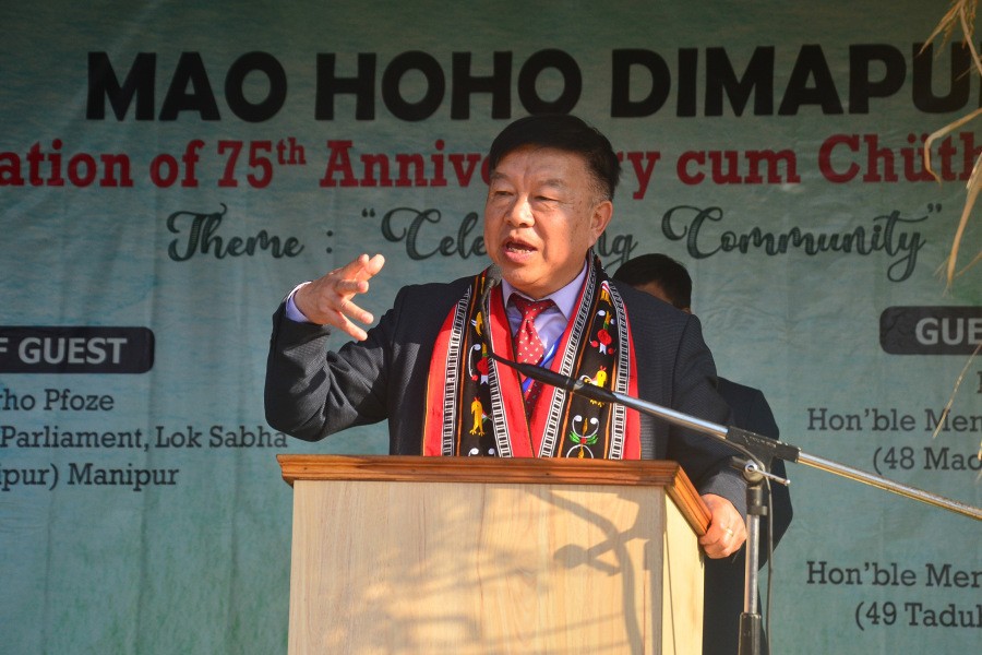 Dr Lorho Pfoze, MP, Lok Sabha (Outer Manipur)